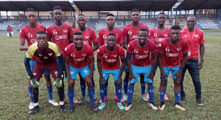 Galaxy Sports Academy takes on Rivers United FC in a friendly encounter in Port Harcourt