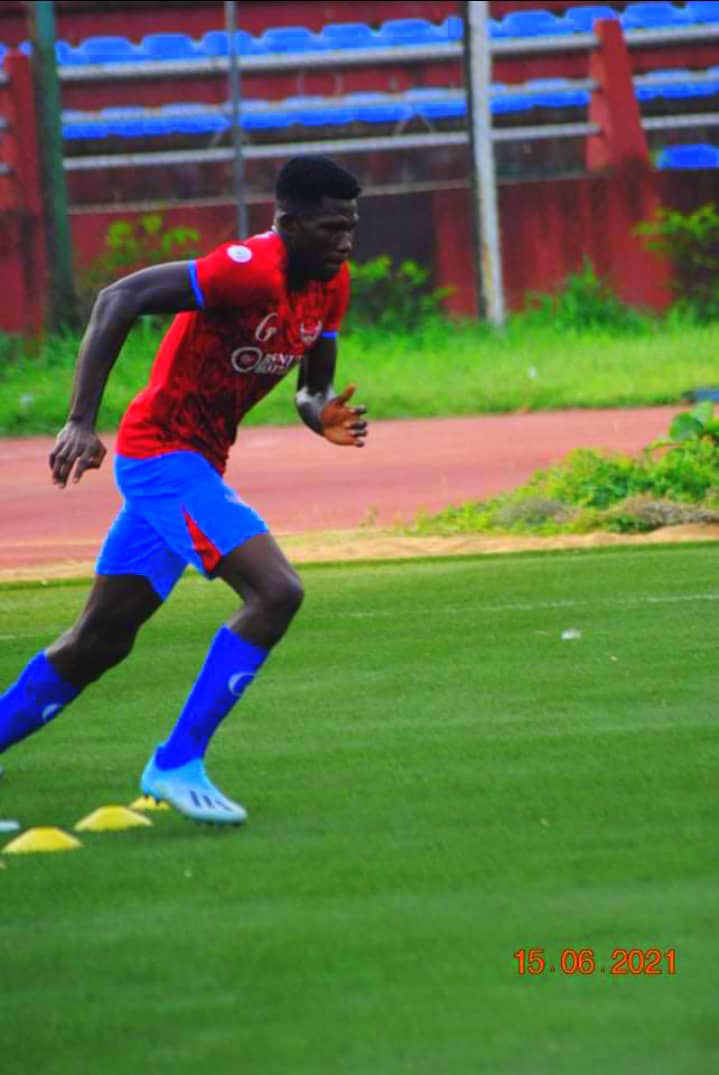 Godfrey Utim might be on his way to Rivers United.